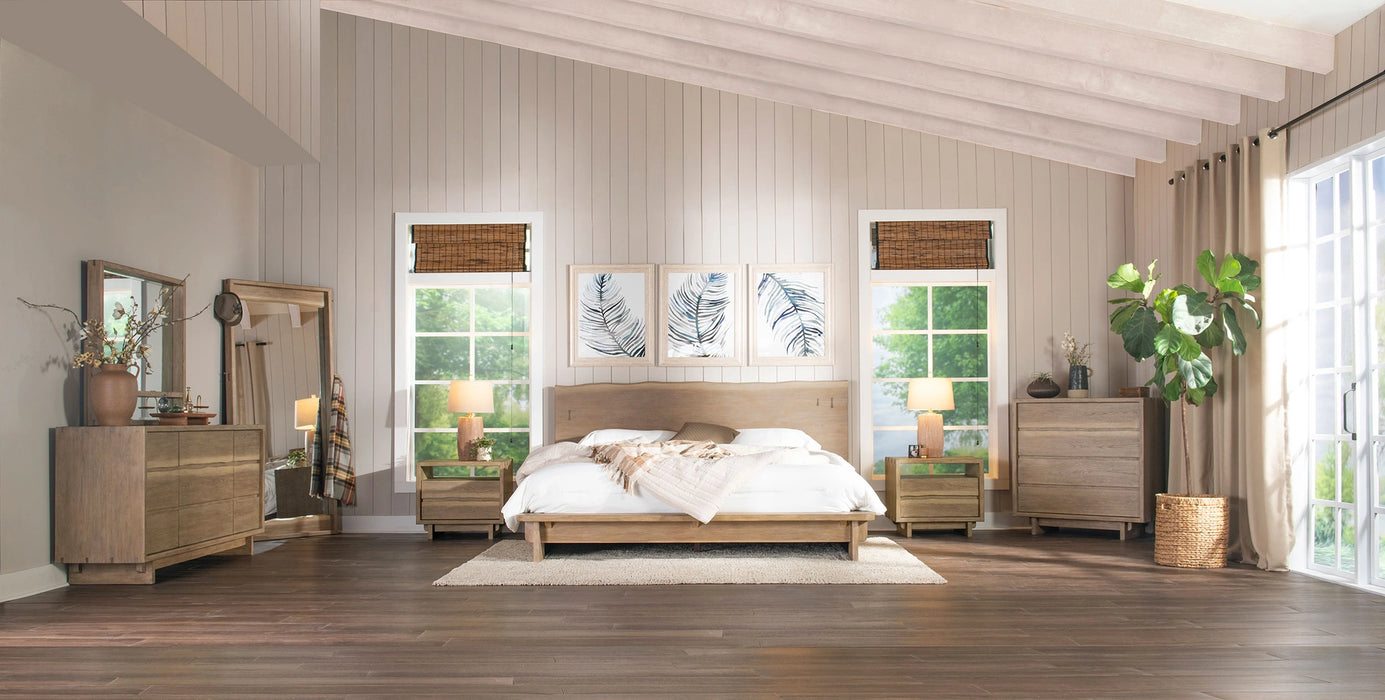 Stillwater Live Edge Dresser with Mirror