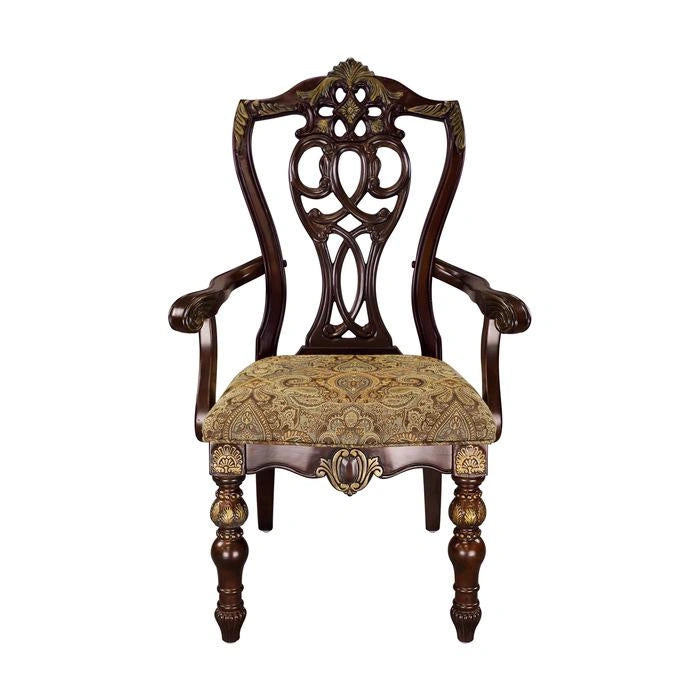 Catalonia Arm Chair in Cherry (Set of 2)