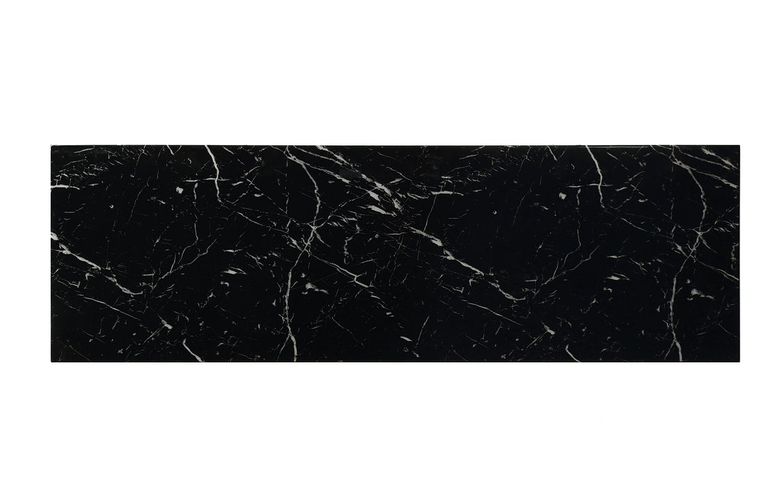Brancaster Marble & Aluminum Bar Table