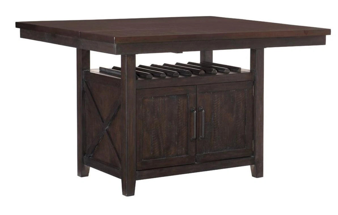 Oxton Counter Height Table in Dark Cherry 5655-36*