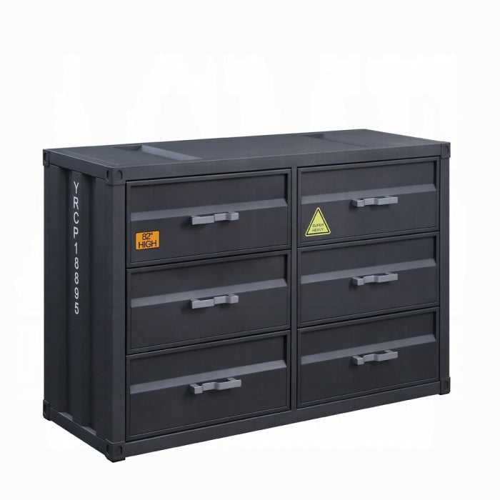 Acme Cargo Dresser, Gunmetal Finish Acme Cargo Dresser, Gunmetal Finish