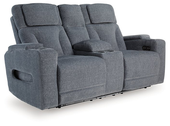 Studio Cave Power Reclining Loveseat with Console