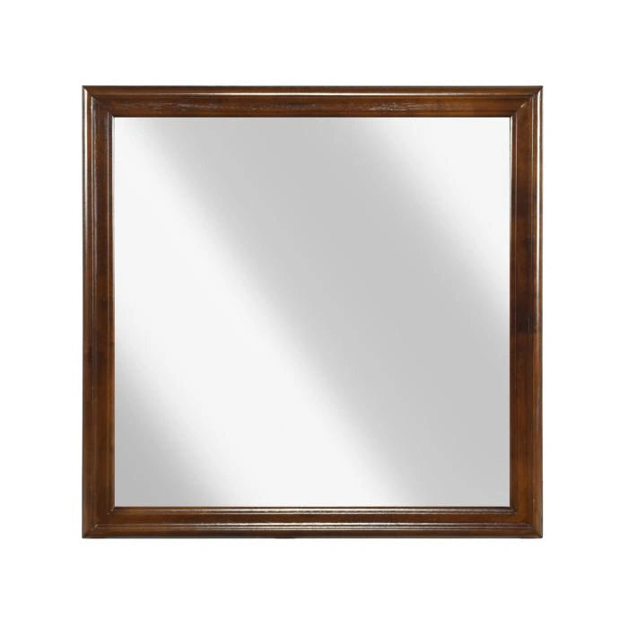 Mayville Mirror in Brown Cherry 2147-6