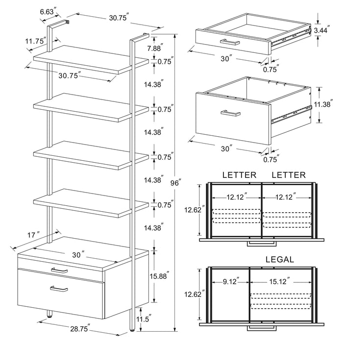 Owens Wall Shelf (3 Wall Shelf)