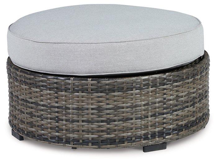 Harbor Court Ottoman with Cushion