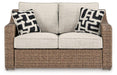 Beachcroft Outdoor Loveseat with Cushion image