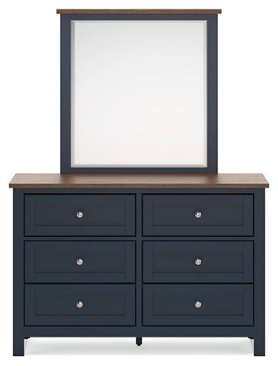 Landocken Dresser and Mirror