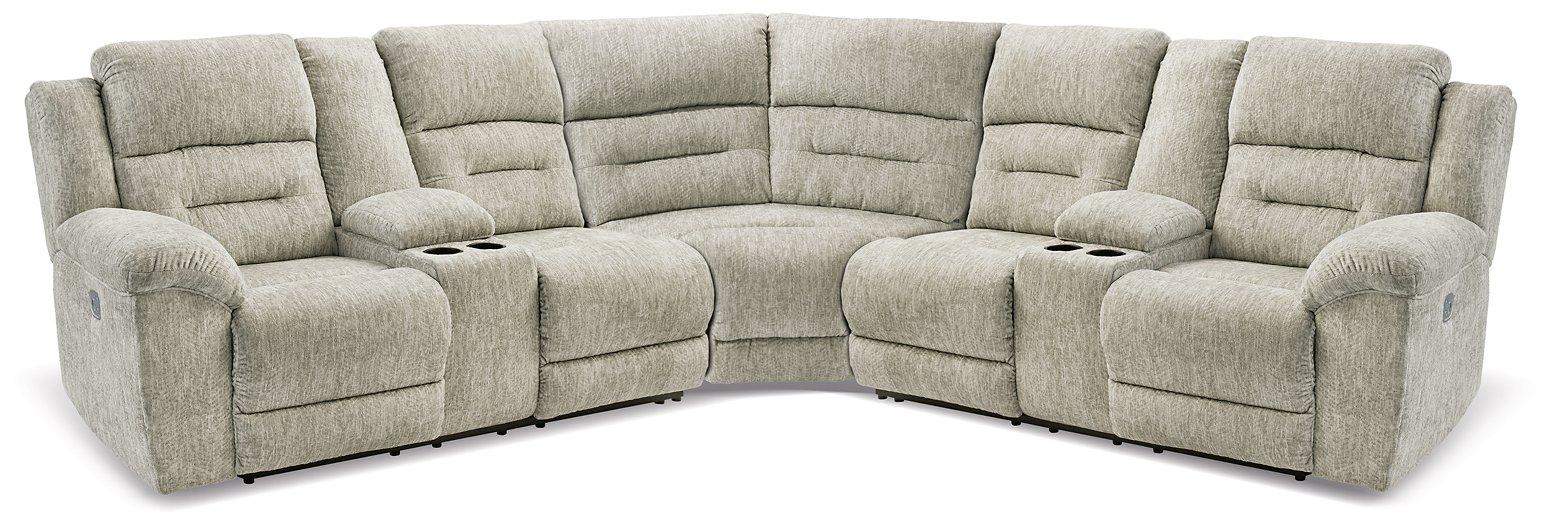 Family Den Power Reclining Sectional