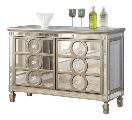 Brooklyn Contemporary Style Dining Server in Silver finish Wood image