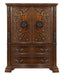 Santa Monica Traditional Style Chest in Cherry finish Wood image