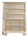 Victoria Traditional Style Chest in Off-White finish Wood image