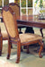 Veronica Cherry Traditional Style Dining Side Chair in Cherry finish Wood image