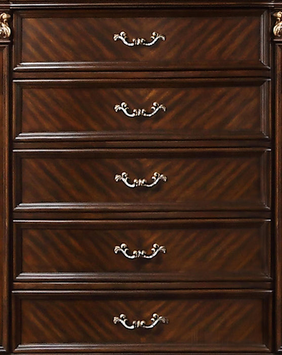 Aspen Traditional Style Chest in Cherry finish Wood