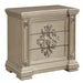 Alicia Transitional Style Nightstand in Beige finish Wood image