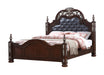 Rosanna Traditional Style Queen Bed in Cherry finish Wood image