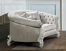 Juliana Traditional Style Loveseat in Pearl White finish Wood image