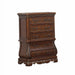 Cleopatra Traditional Style Chest in Cherry finish Wood image