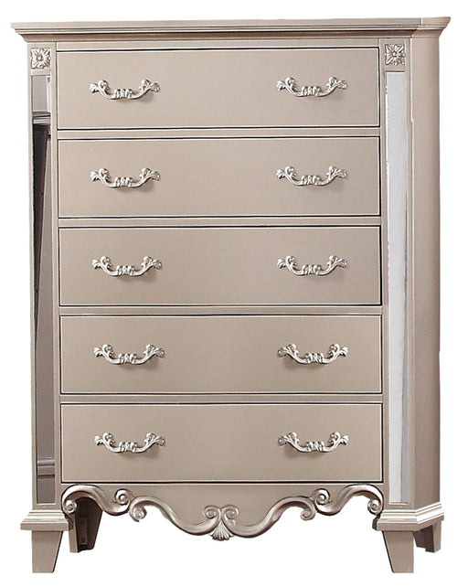Sonia Contemporary Style Chest in Beige finish Wood image