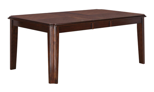 Pam Transitional Style Dining Table in Espresso finish Wood image
