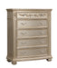 Valentina Traditional Style Chest in Gold finish Wood image