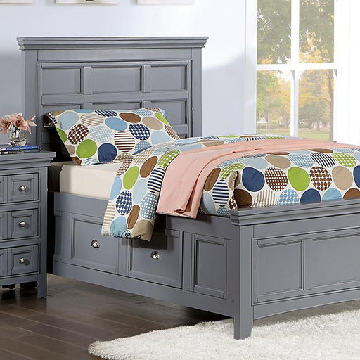 CASTLILE Twin Bed, Gray image