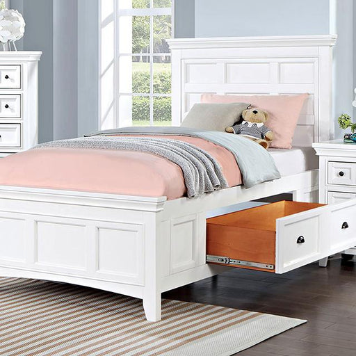CASTILE Twin Bed, White image