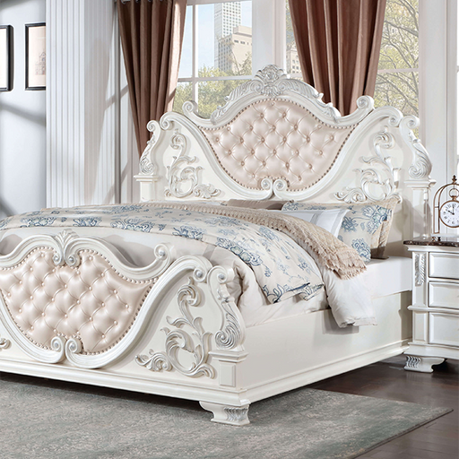 ESPARANZA Cal.King Bed, Pearl White image