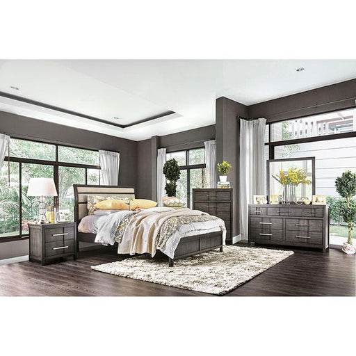 Berenice Gray/Beige Cal.King Bed image