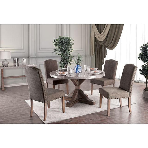 Bridgen Natural Round Dining Table image