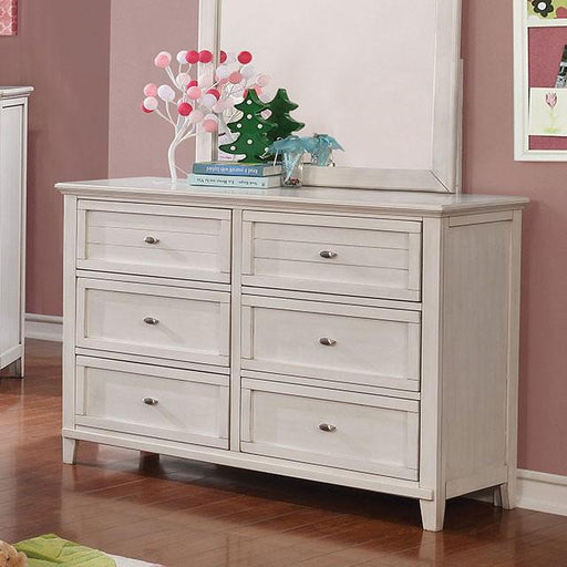 Brogan Antique White Dresser image