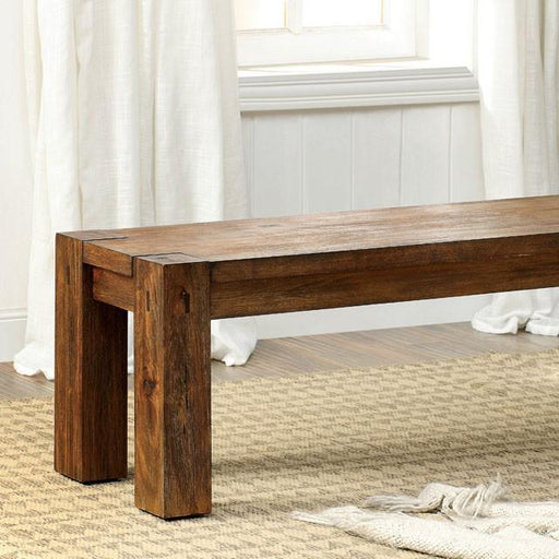 FRONTIER Dark Oak Bench image