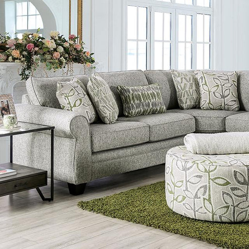 GARDNER Sectional, Gray/Green image