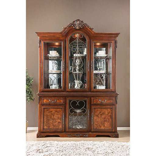 Lucie Brown Cherry Hutch & Buffet image