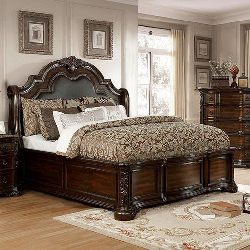 Niketas Brown Cherry/Espresso E.King Bed image