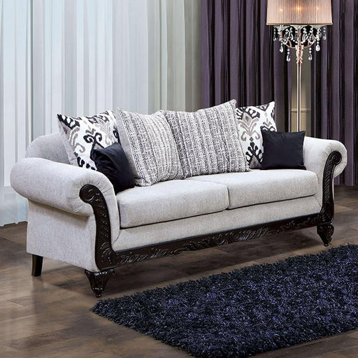 POMEZIA Sofa, Gray/Black image