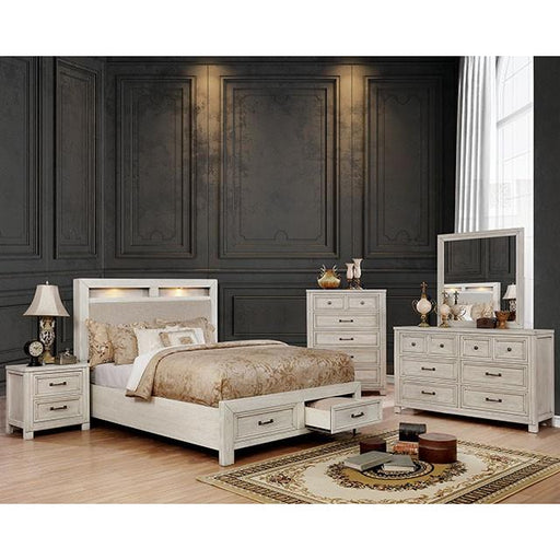 Tywyn Antique White Queen Bed image