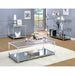 Ludvig Chrome/Clear Coffee Table image