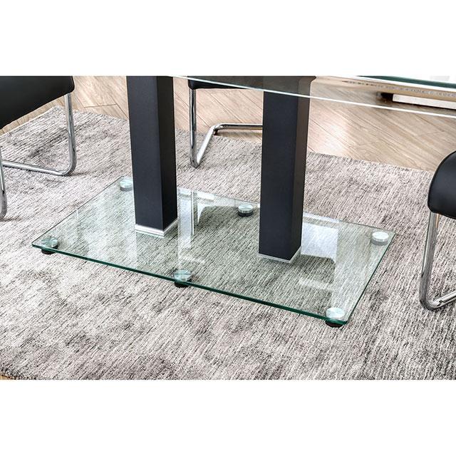 Richfield Black/Chrome Dining Table