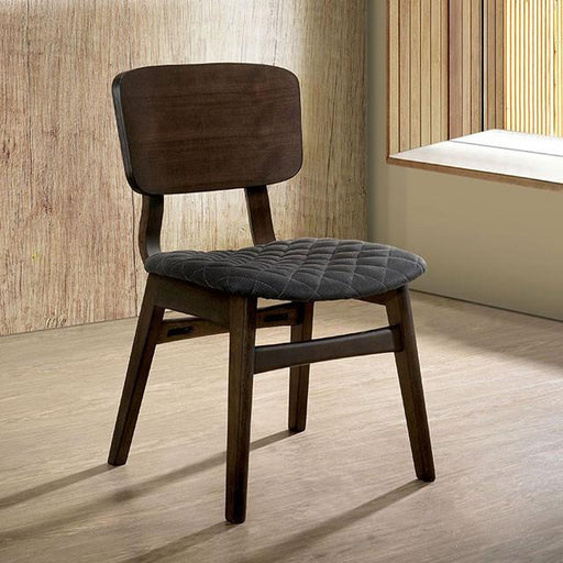 Shayna Black/Light Oak Side Chair (2/ctn) image