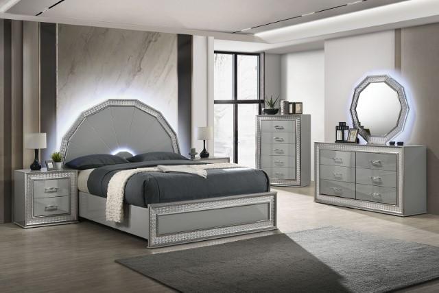 Cassiopeia Queen Bedroom Set Gray