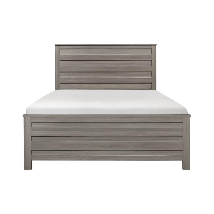 Waldorf Queen Panel Bed in Dark Gray 1902-1*