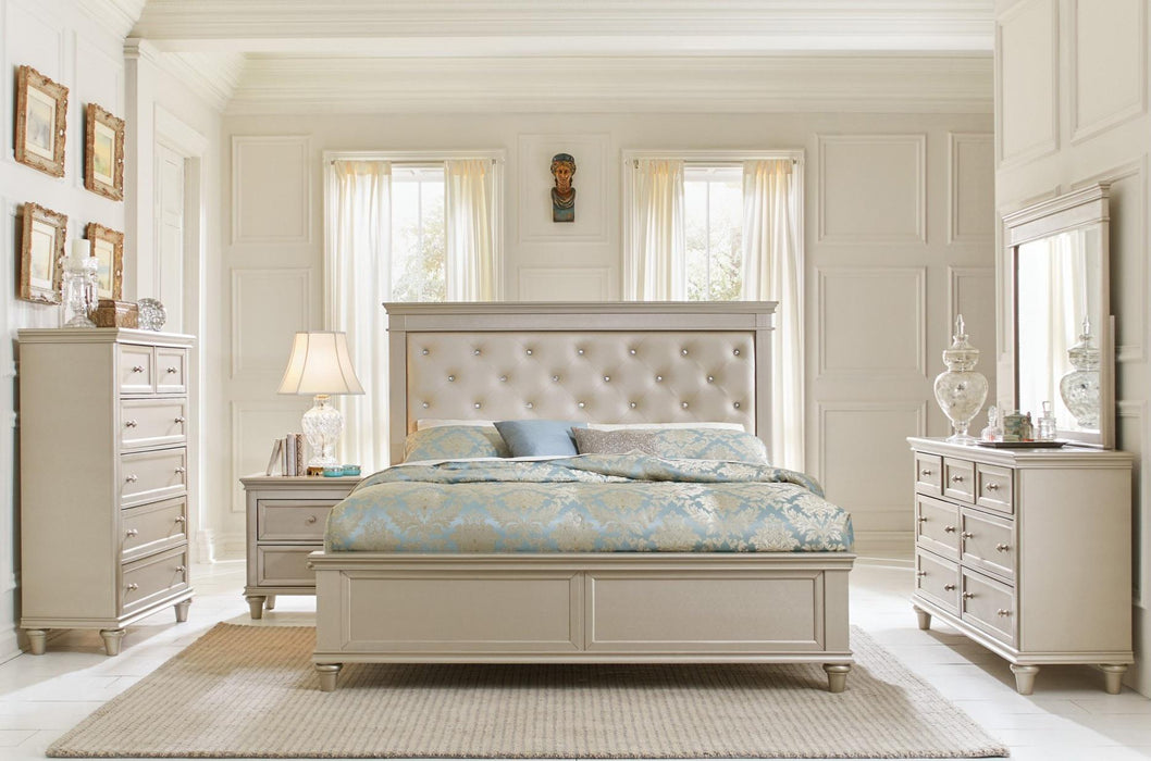Celandine 7 Drawer Dresser in Silver 1928-5