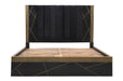Galaxy Home Allure King Bed in Black image