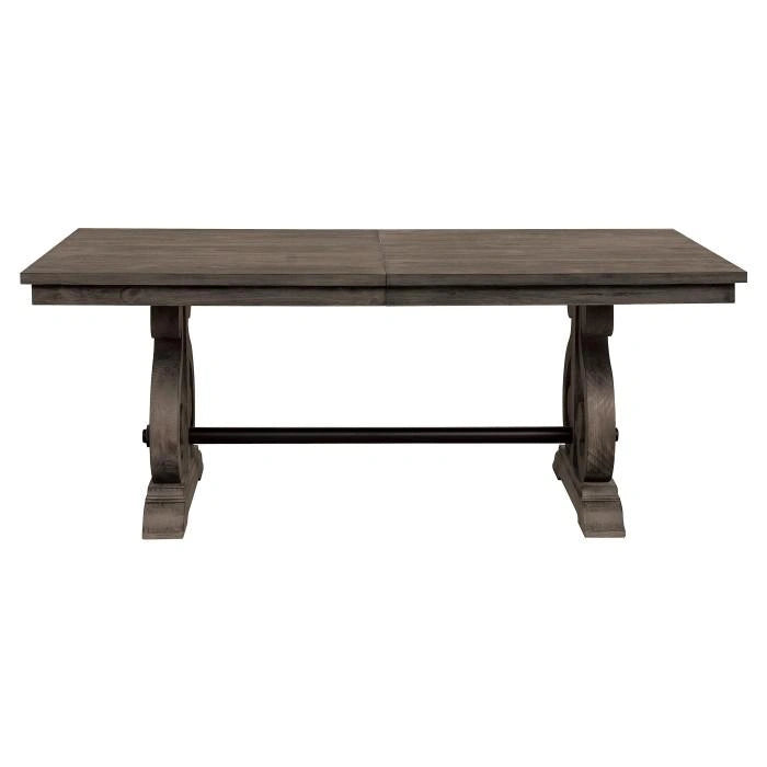 Toulon Dining Table in Dark Pewter 5438-96*