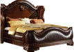 Galaxy Home Bella Queen Bed in Dark Walnut image