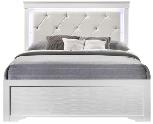 Galaxy Home Brooklyn Queen Bed in White image