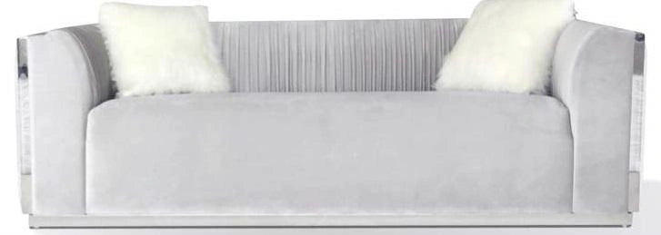 Galaxy Home Contempo Sofa in Silver GHF-808857714534