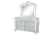 Aria Silver Dresser with LED