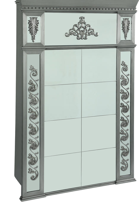 Astrid Modern Style Mirror with Metal Finish
