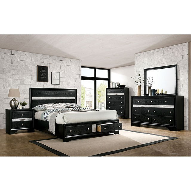 Chrissy 4 Pc Queen Bedroom Set